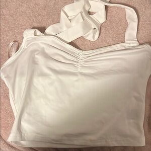 White summer top